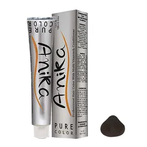 رنگ مو آنیکا سری Natural شماره 4 حجم 100 میلی لیتر رنگ قهوه ای