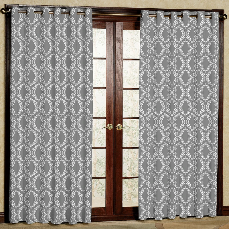 پرده مدل طرح دار مخمل پانچی کد 4251 سایز 140x200 سانتی متر