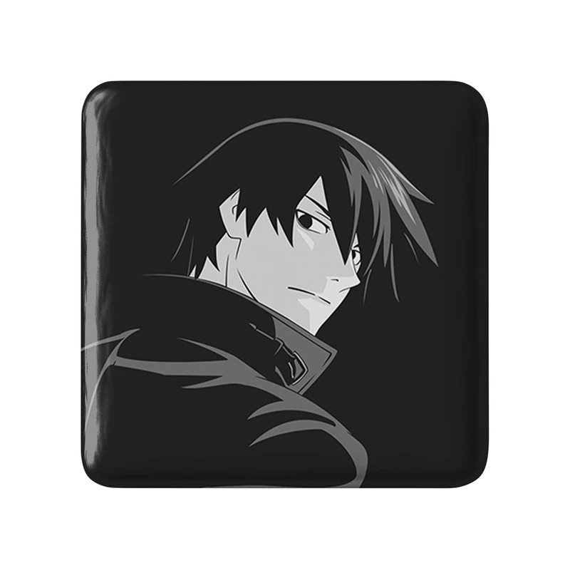 مگنت خندالو طرح هی انیمه تاریک تر از سیاهی Darker Than Black  مدل مربعی کد 22583