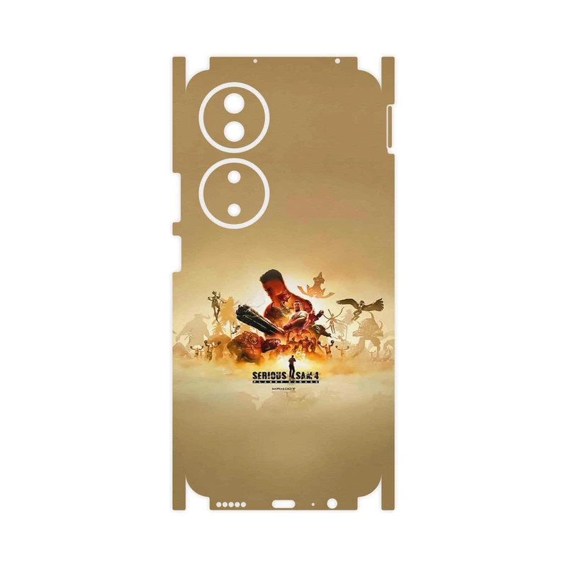 برچسب پوششی ماهوت مدل Serious Sam Game Series-FullSkin مناسب برای گوشی موبایل آنر X7b