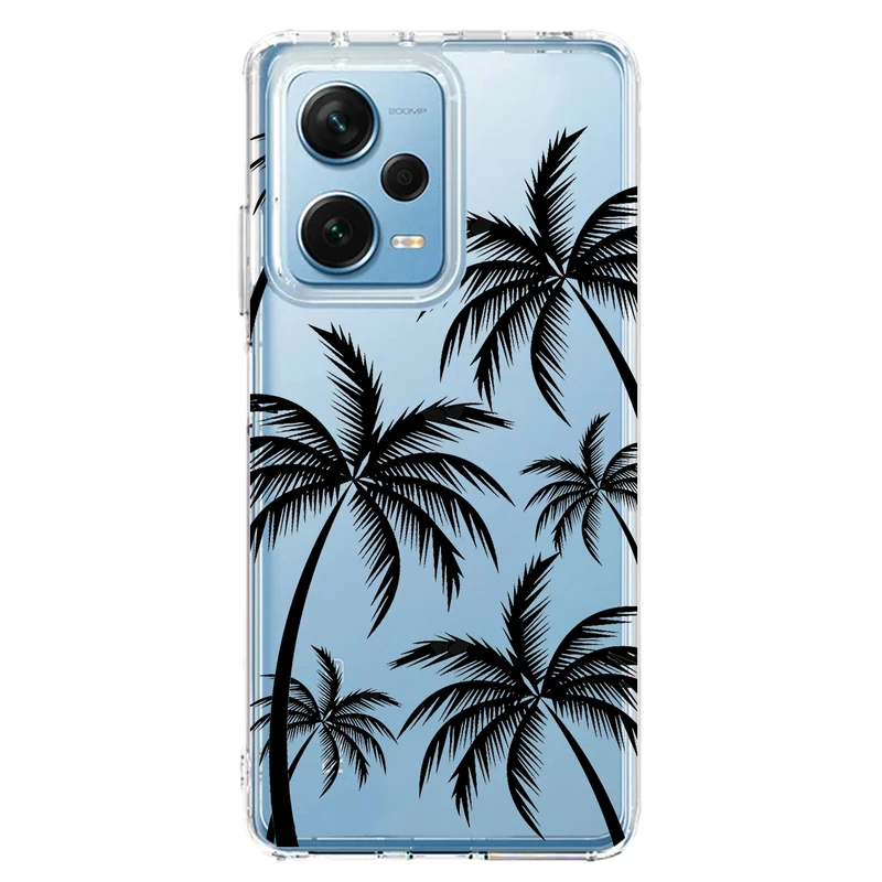 کاور مگافون طرح نخل مدل C52-B مناسب برای گوشی موبایل شیائومی Poco X5 Pro