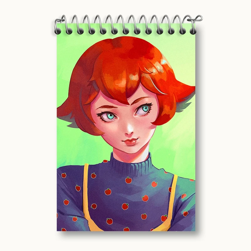 دفتر یادداشت 50 برگ خندالو مدل دخترانه کد F657