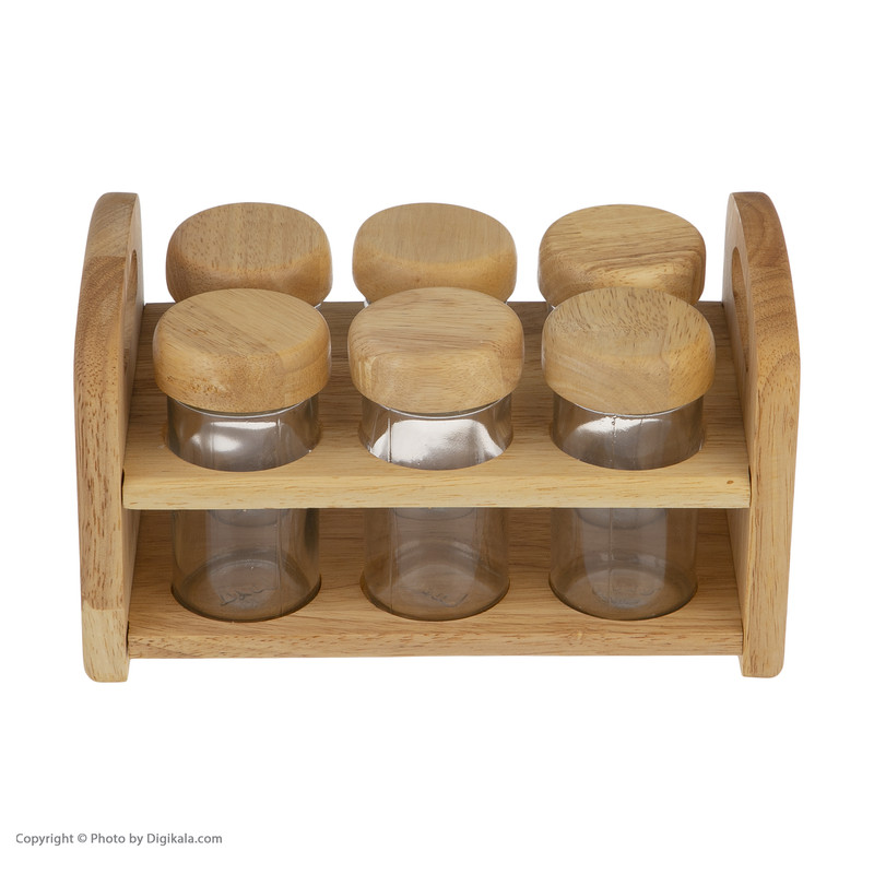 ست جای ادویه 7 پارچه  لوناوود مدل NATURE کد 99068