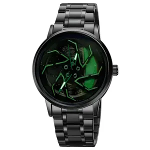 ساعت مچی عقربه‌ای کوارتز مردانه مدل اسپرت صفحه رینگی کد 2