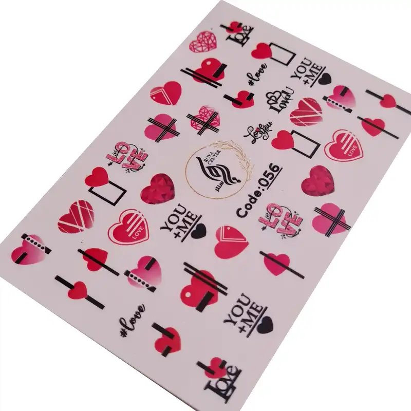 برچسب لنز ناخن مدل 056