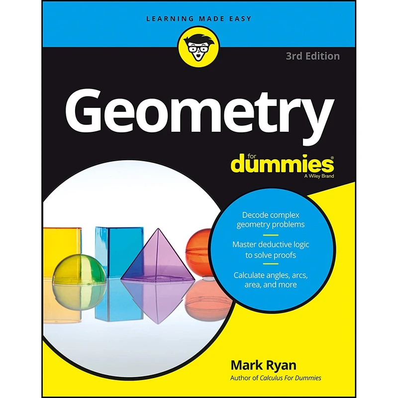 کتاب Geometry For Dummies اثر Mark Ryan انتشارات For Dummies