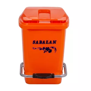 سطل زباله سبلان مدل پدالی کد 12Liter