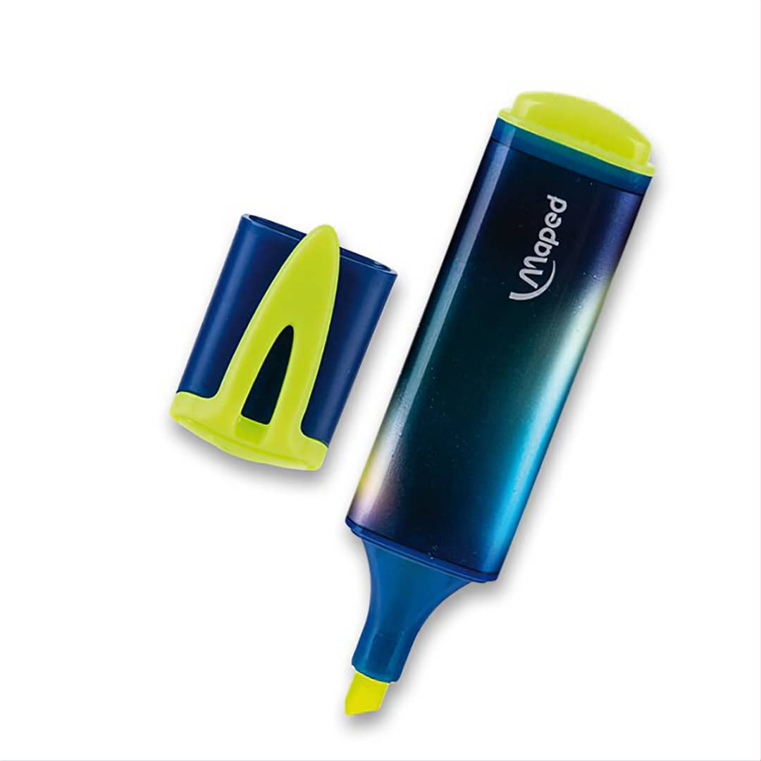 ماژیک علامت گذار مپد مدل کهکشانی fluo بسته 4 عددی