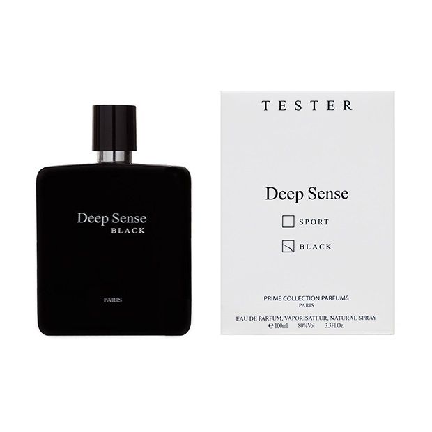 تستر ادو پرفیوم مردانه دیپ سنس مدل BLACK حجم 100 میلی لیتر -  - 1