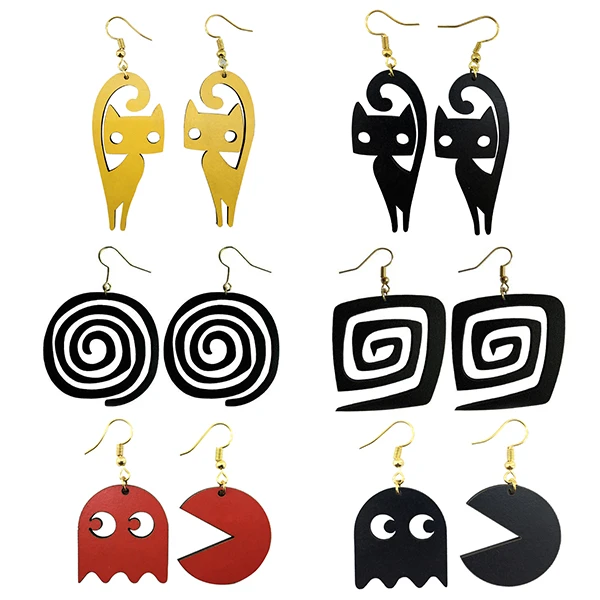 گوشواره زنانه کد E212 مجموعه 6 عددی