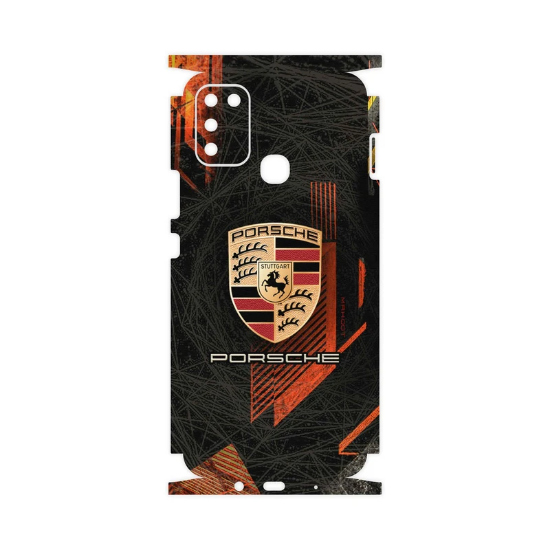 برچسب پوششی ماهوت مدل Porsche-Logo-FullSkin مناسب برای گوشی موبایل اینفینیکس Hot 11 Play