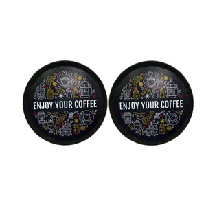 سینی مدل ENJOY YOUR COFFEE بسته دو عددی