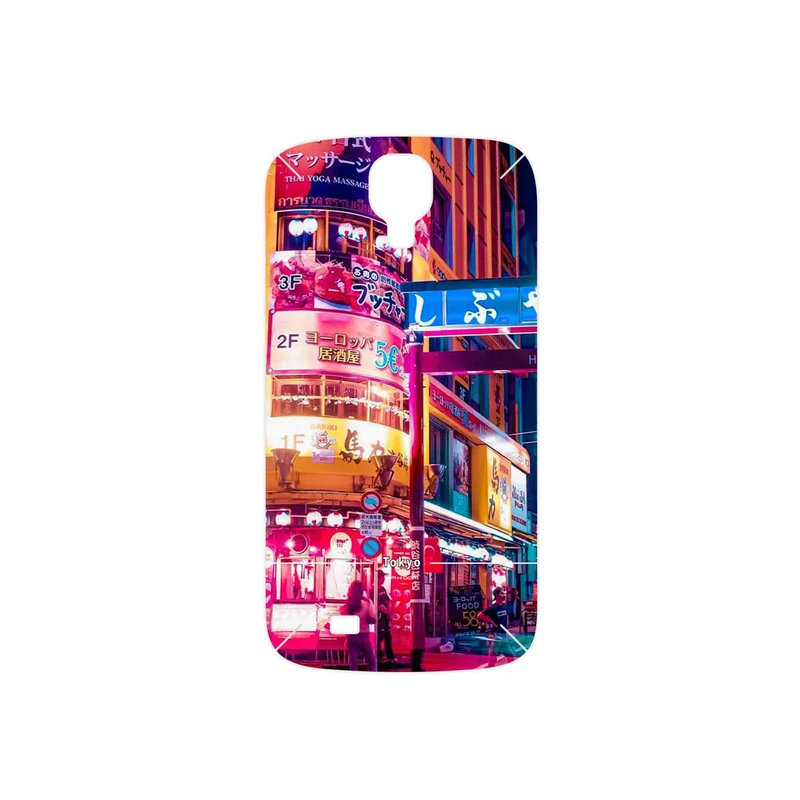 برچسب پوششی ماهوت مدل Tokyo City مناسب برای گوشی موبایل سامسونگ Galaxy S4