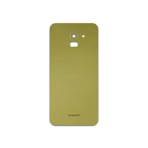 MAHOOT Matte-Gold Cover Sticker for Samsung Galaxy J6