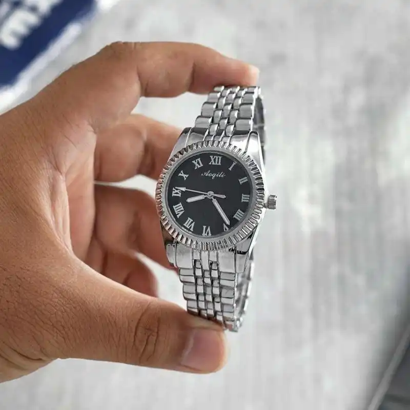 ساعت مچی عقربه ای زنانه مدل یونانی کلاسیک mn