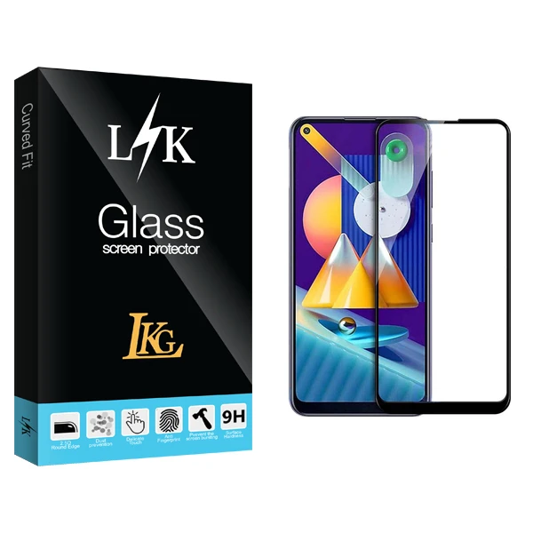 محافظ صفحه نمایش شیشه ای ال کا جی مدل LK Pro مناسب برای گوشی موبایل سامسونگ Galaxy M11