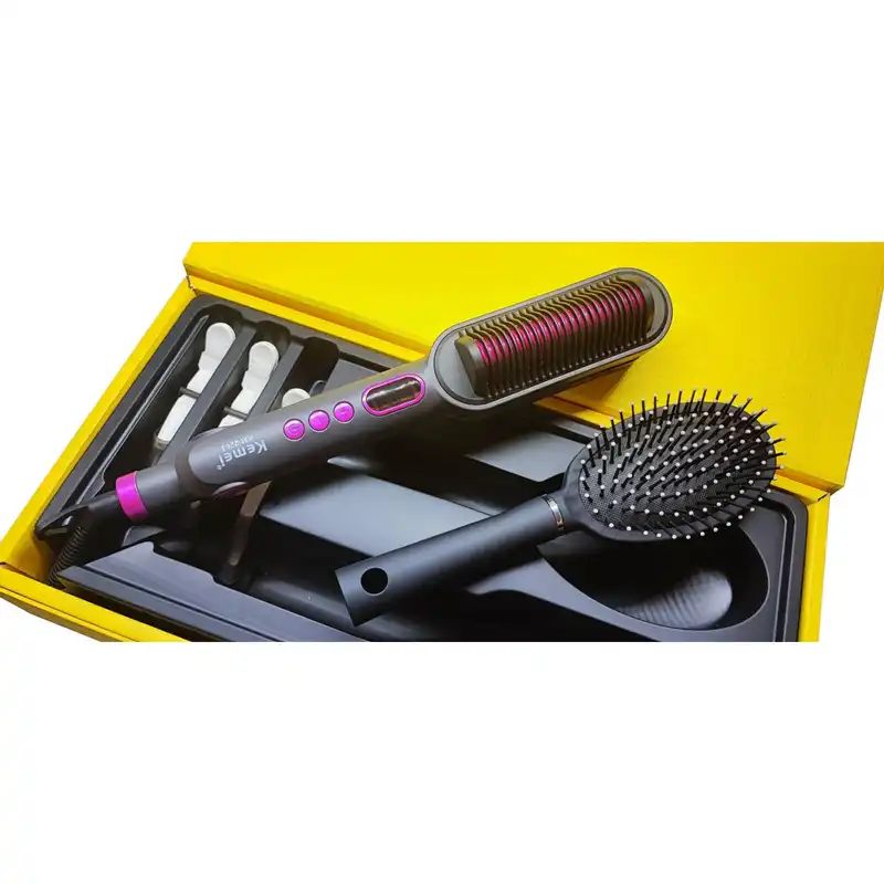 اتو و حالت دهنده ی مو کیمی مدل KM-2263