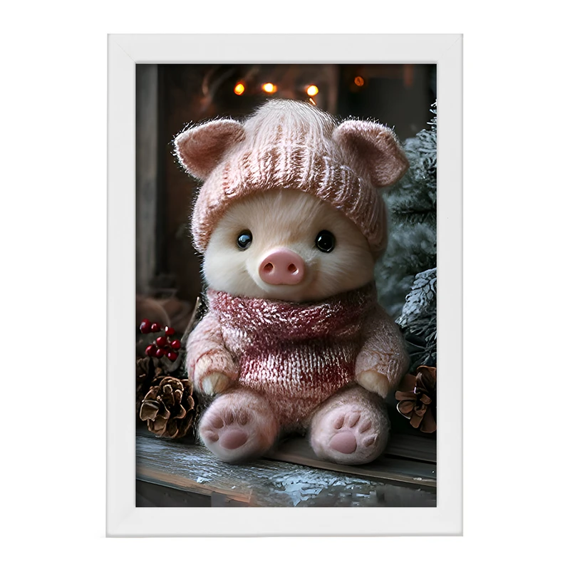 تابلو خندالو مدل خوک کوچولو کد F9559