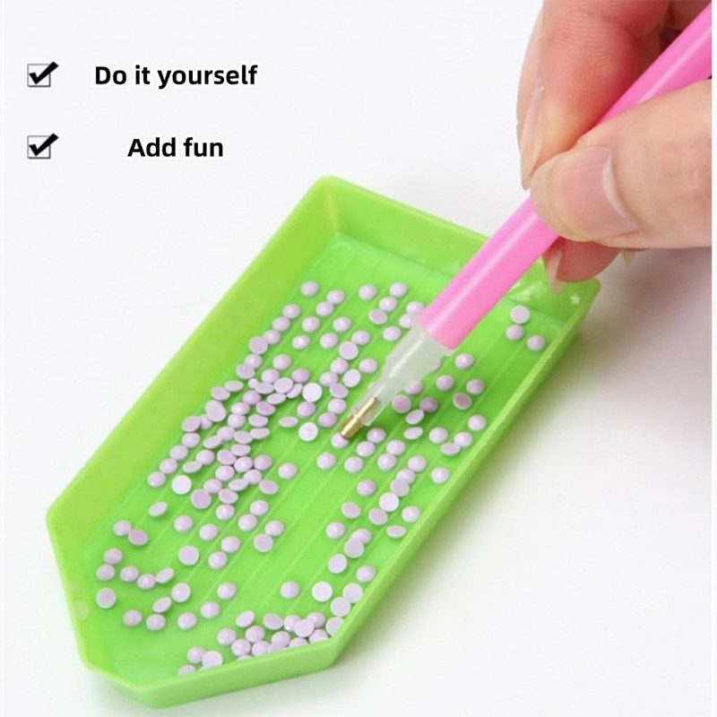 بازی آموزشی سمید مدل ساخت تابلو نقاشی الماسی طرح عروسکی کد 100