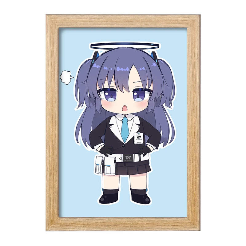 تابلو خندالو مدل بازی آرشیو آبی (Blue Archive) کد 34345