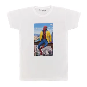 تی شرت آستین کوتاه بچگانه پرمانه طرح مرد عنکبوتی کد pmt.6787