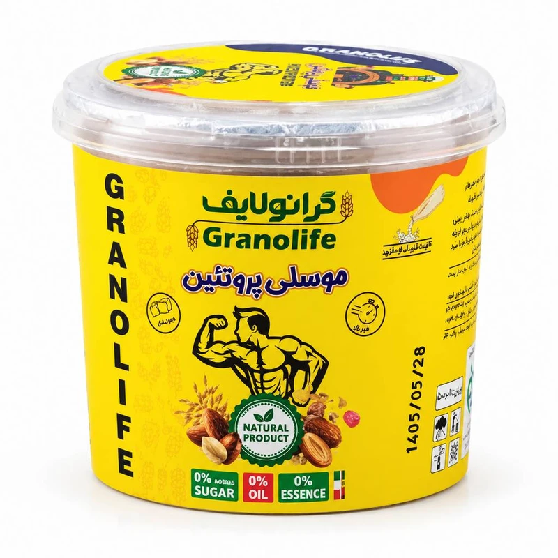 موسلی پروتئین مغزدار وگان ویگر - 50 گرم