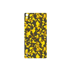 MAHOOT Yellow Infantry Army Cover Sticker for Huawei Ascend P7