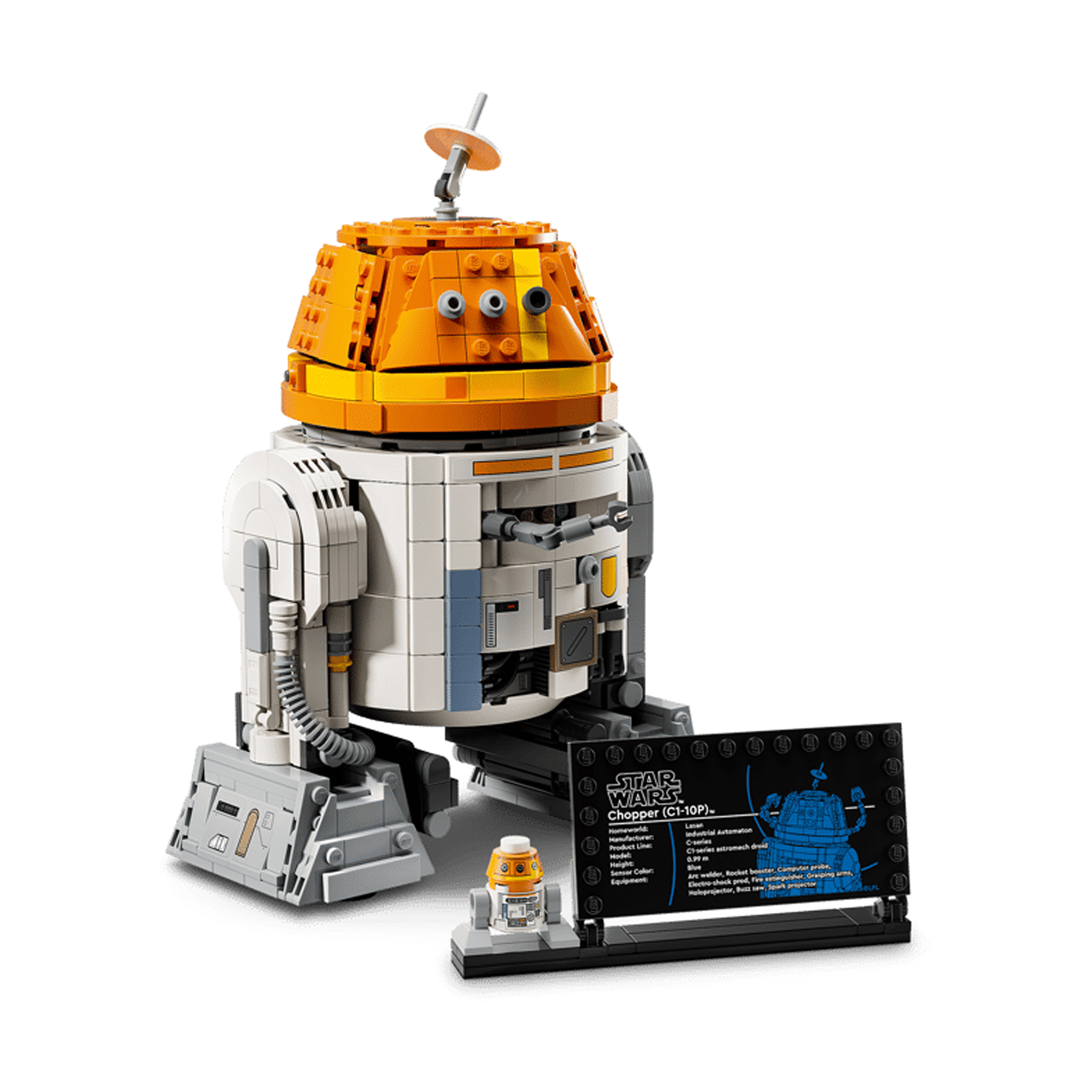 لگو 1039 تکه سری Star Wars مدل Chopper C1-10P Astromech Droid کد 75416 لگو 1039 تکه سری Star Wars مدل Chopper C1-10P Astromech Droid کد 75416