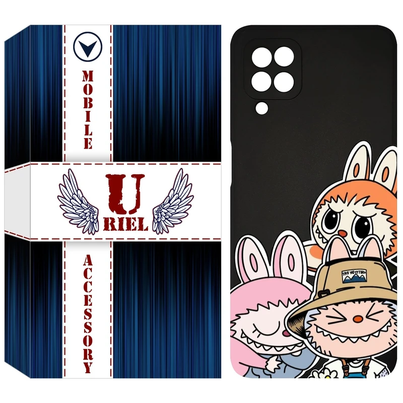 کاور یوریل مدل KSH کد 145 طرح عروسک لبوبو مناسب برای گوشی موبایل سامسونگ Galaxy A22 4G / M32 4G / M22 4G