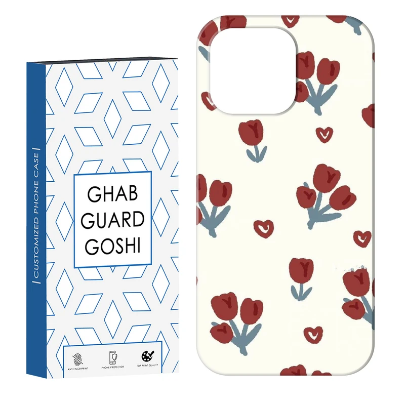 کاور قاب گارد گوشی طرح گل کد Dimo-140 مناسب برای گوشی موبایل اپل  IPHONE 13 PRO   