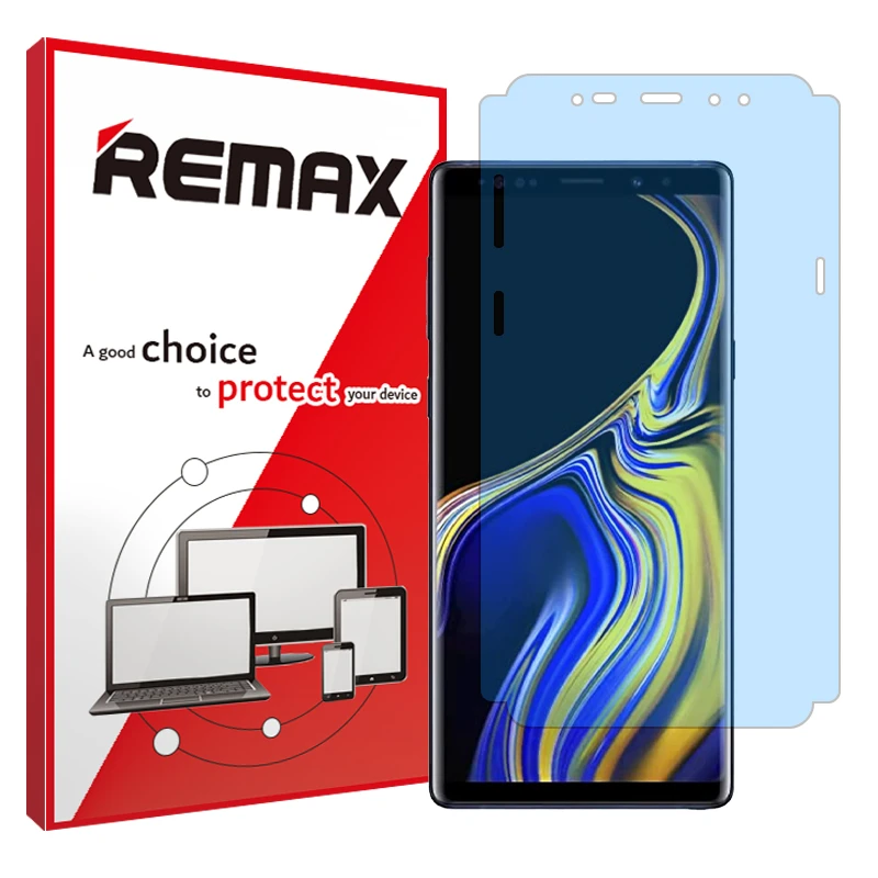 محافظ صفحه نمایش ضد اشعه آبی ریمکس مدل Eye Care مناسب برای گوشی موبایل سامسونگ Galaxy Note9