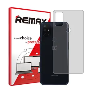 Clear Remax HyGEL model back protector suitable for OnePlus Nord N10 5G mobile phone