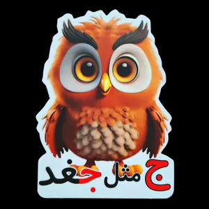 گیفت مدل الفبا طرح جغد مجموعه ۱۰ عددی