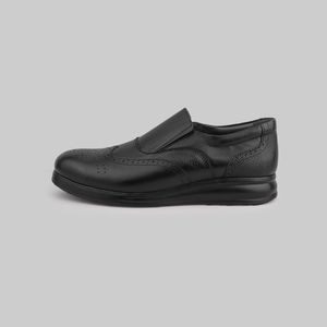 کفش طبی مردانه چرم عطارد مدل چرم طبیعی کد SH218
