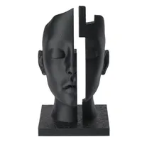 مجسمه مدل چهره انتزاعی طرح فاصله ذهنی