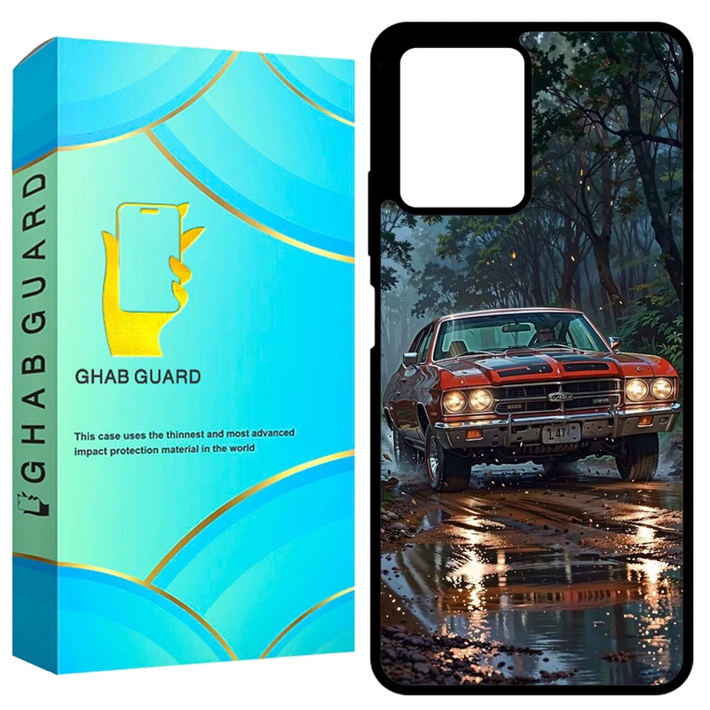 کاور قاب گارد طرح ماشین مدل GCHPRN12PP مناسب برای گوشی موبایل شیائومی Redmi Note 12 Pro Plus