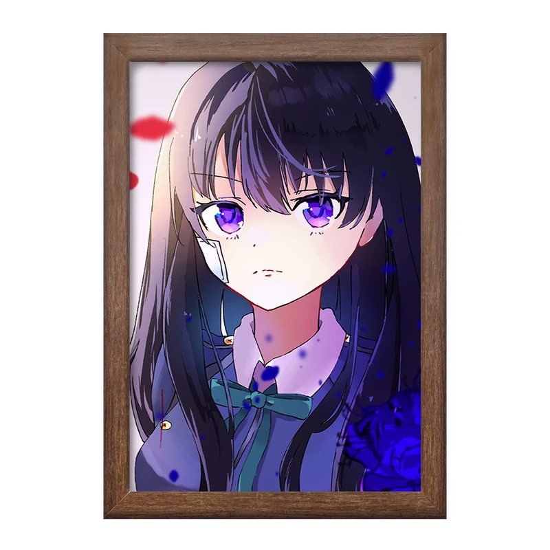 تابلو خندالو طرح تاکینا انیمه لیکوریس ریکویل Lycoris Recoil  کد 23034