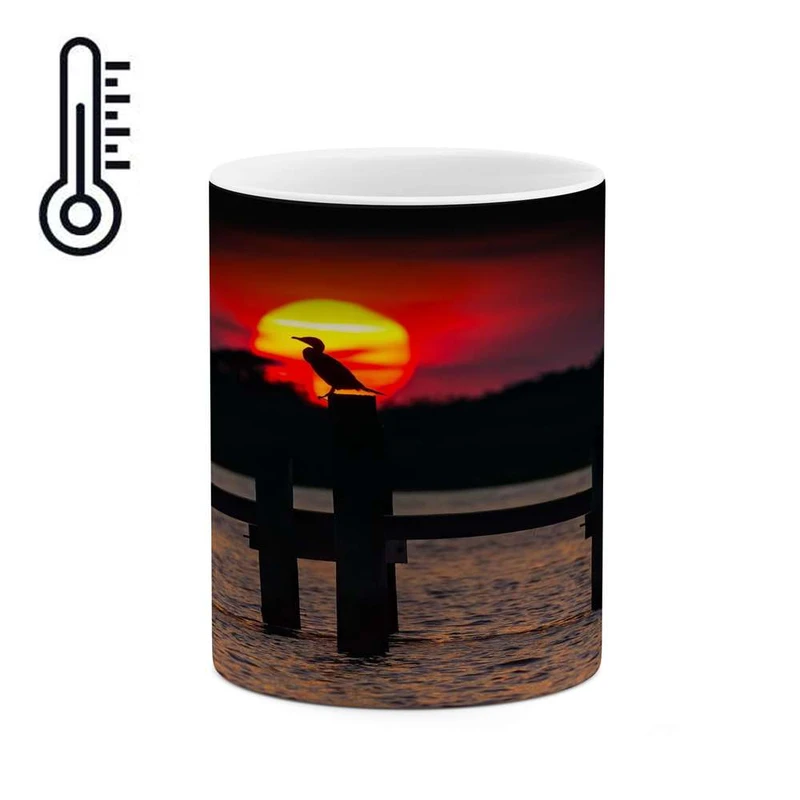 ماگ حرارتی کاکتی مدل منظره کد mgh17228