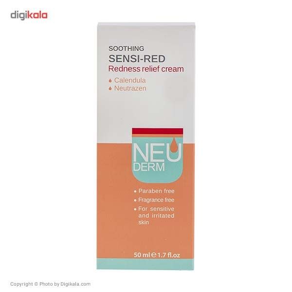 کرم ترمیم کننده نئودرم مدل Soothing Sensi-Red حجم 50 میلی لیتر -  - 4