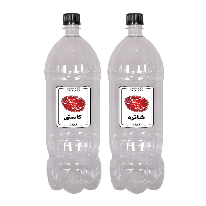 عرق کاسنی و شاتره عطاری مجذوبی - 2 لیتر بسته 2 عددی