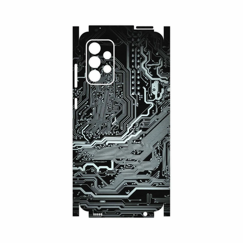 برچسب پوششی ماهوت مدل Black-Printed-Circuit-Board-FullSkin مناسب برای گوشی موبایل سامسونگ Galaxy A72