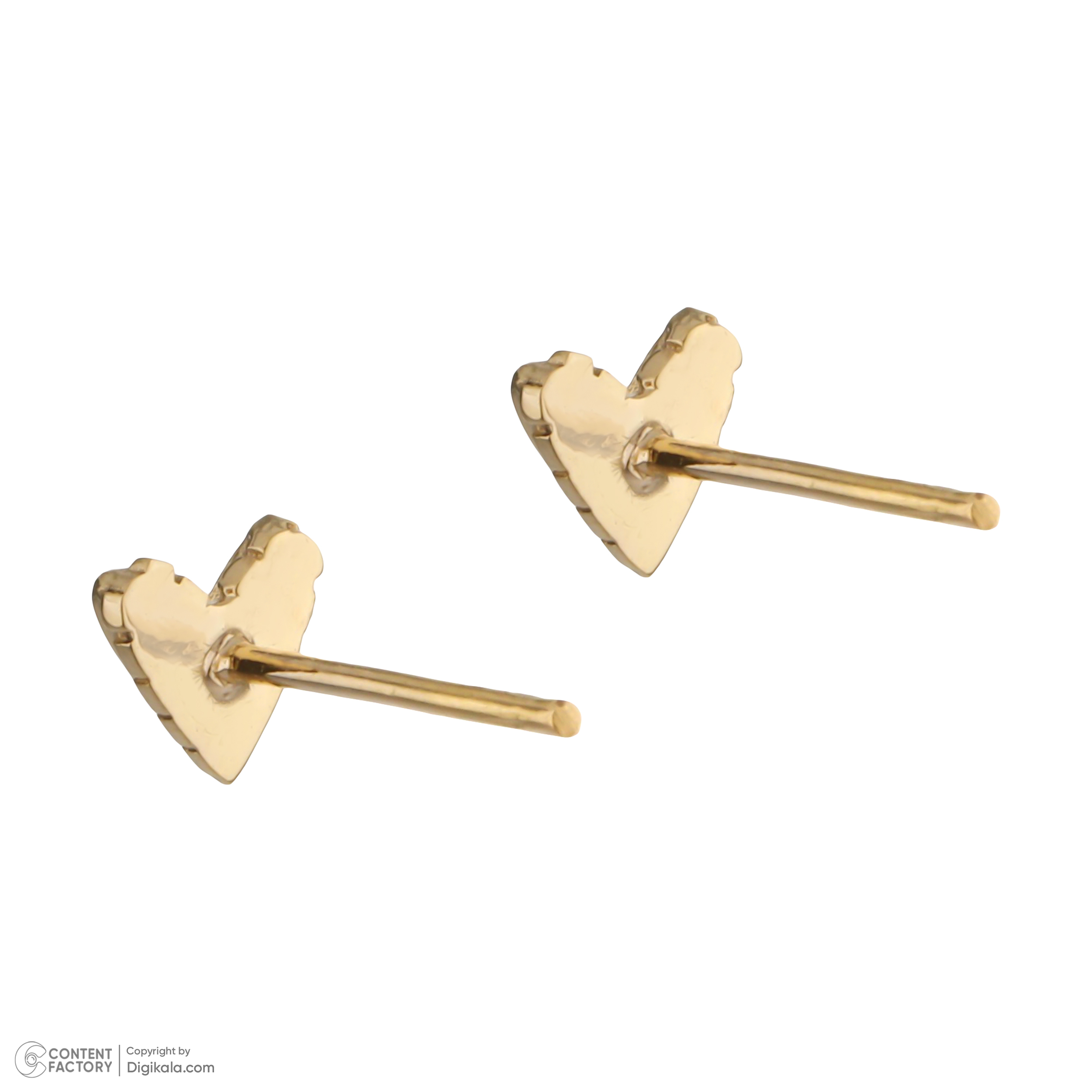 گوشواره طلا 18 عیار زنانه پرسته مدل we865