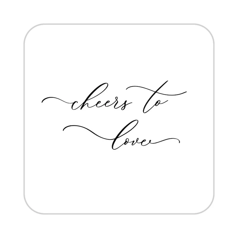 زیر لیوانی کاکتی طرح عاشقانه مدل mp36680