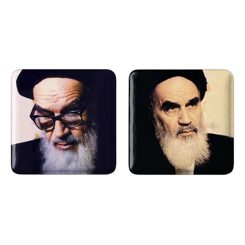 مگنت خندالو مدل امام خمینی (ره) کد 25542555 مجموعه 2 عددی