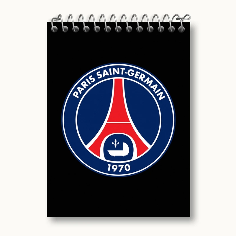 دفتر یادداشت 50 برگ خندالو مدل باشگاه پاری سن ژرمن Paris Saint-Germain کد 2051