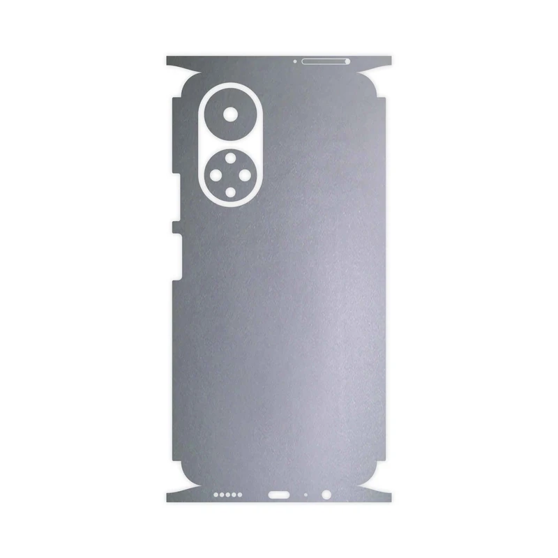 برچسب پوششی ماهوت مدل Matte-Silver-FullSkin مناسب برای گوشی موبایل آنر X7