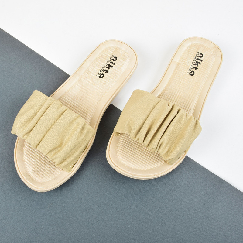 دمپایی زنانه نیکتا مدل چین دار CR.2803