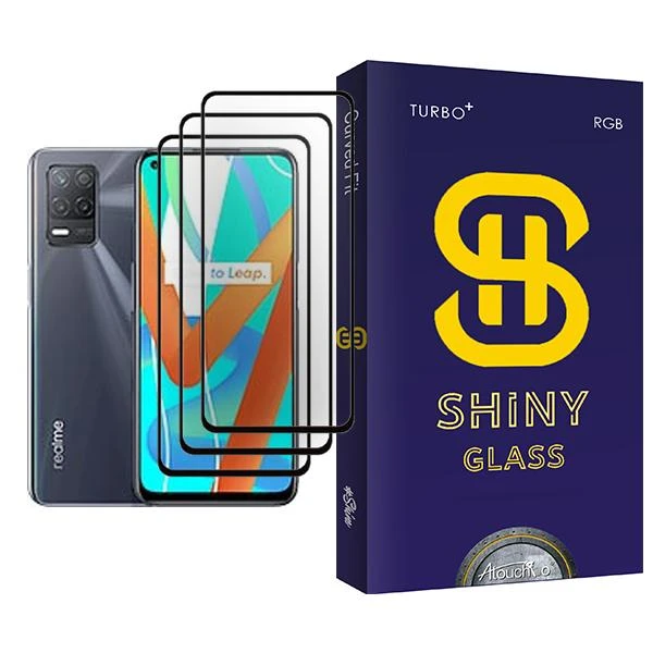 محافظ صفحه نمایش آتوچبو مدل Shiny Glass MIX003 مناسب برای گوشی موبایل ریلمی V13 5G بسته سه عددی