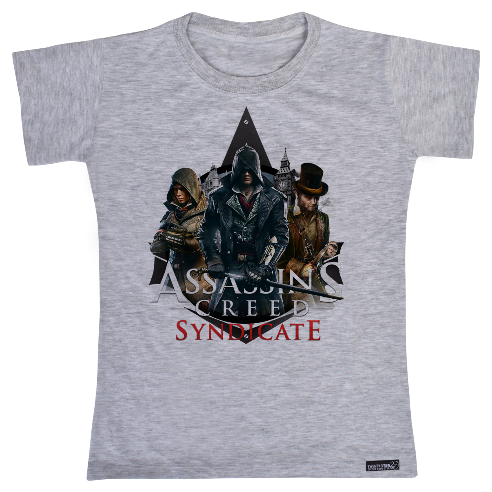 تی شرت آستین کوتاه پسرانه 27 مدل Assassin Cree Syndicate کد MH1502