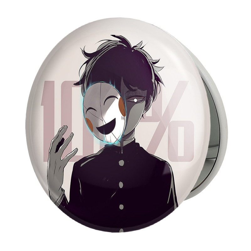 آینه جیبی خندالو طرح شییکو انیمه موب سایکو Mob Psycho 100 مدل تاشو کد 24426 